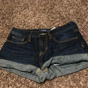Shorty jean shorts